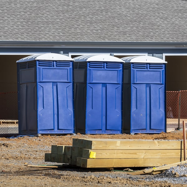 are there different sizes of porta potties available for rent in Tuskegee